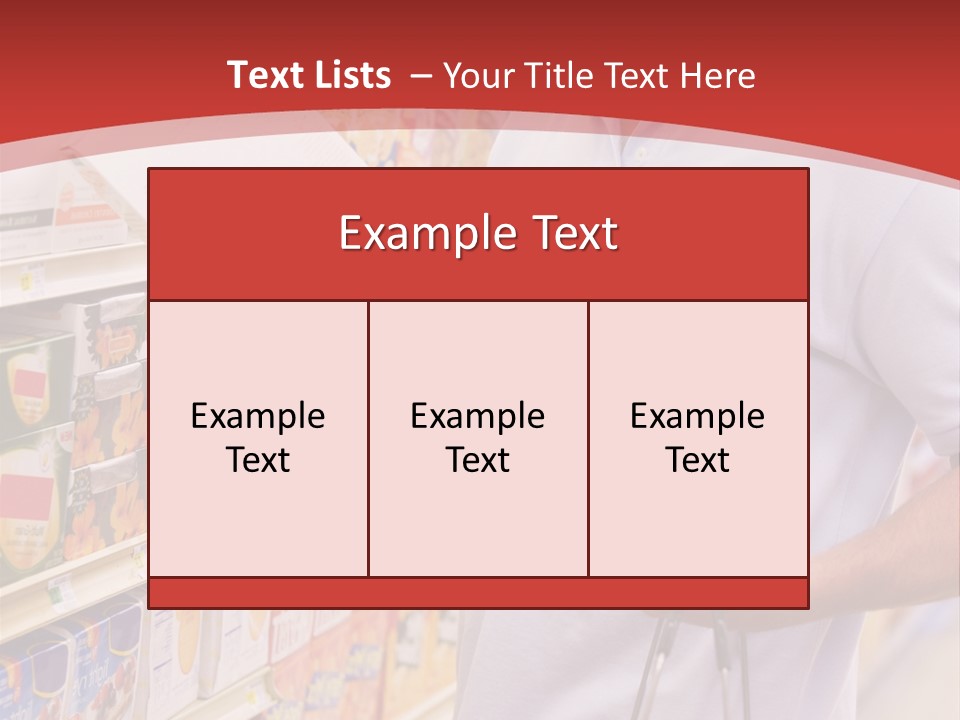 Horizontal  Customer PowerPoint Template