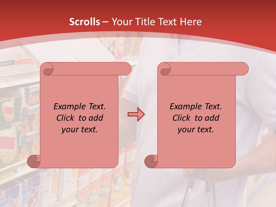 Horizontal  Customer PowerPoint Template