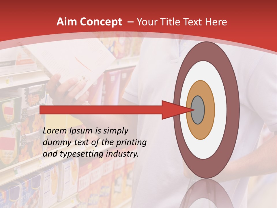 Horizontal  Customer PowerPoint Template