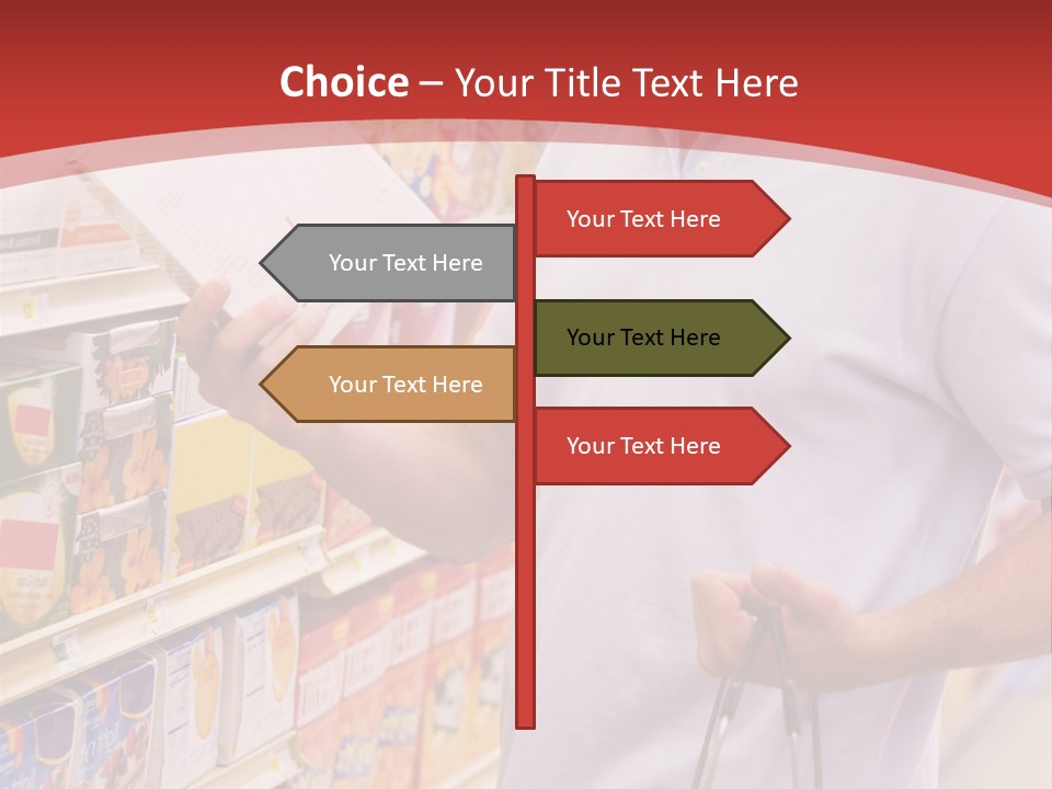 Horizontal  Customer PowerPoint Template