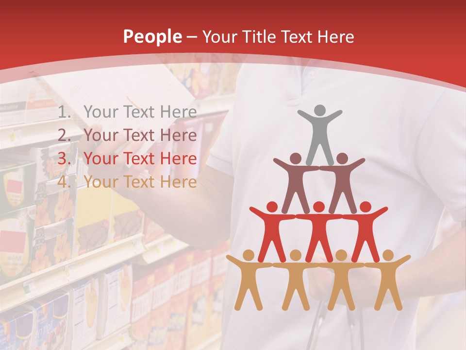 Horizontal  Customer PowerPoint Template