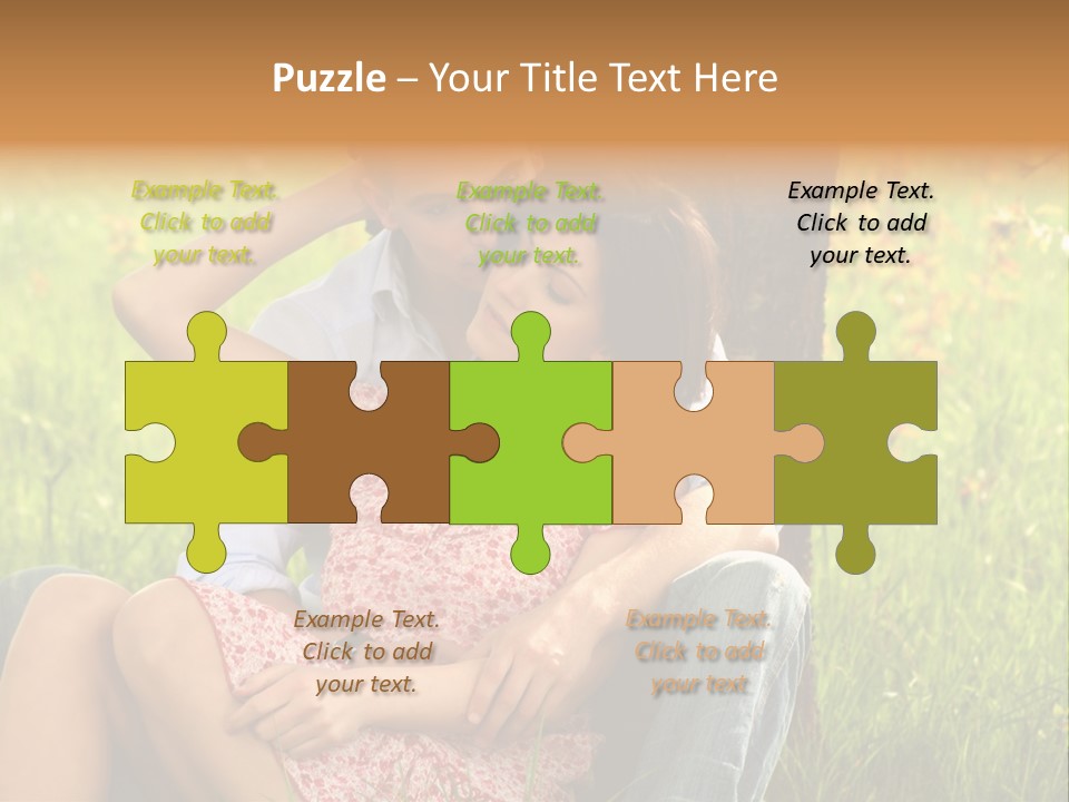 Holiday Male Love PowerPoint Template