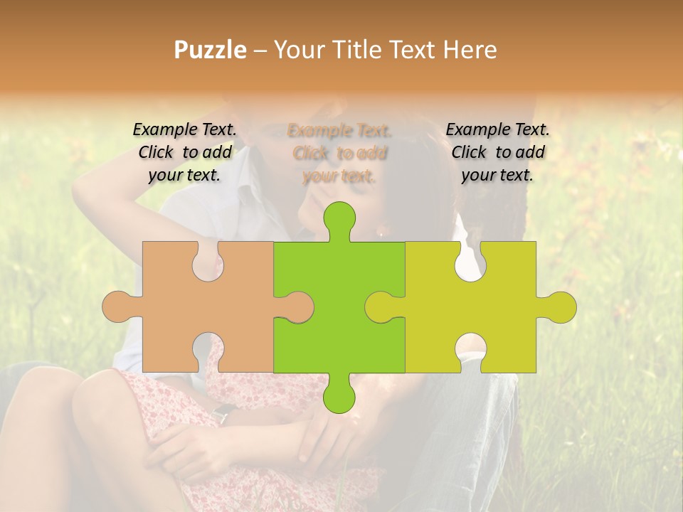 Holiday Male Love PowerPoint Template