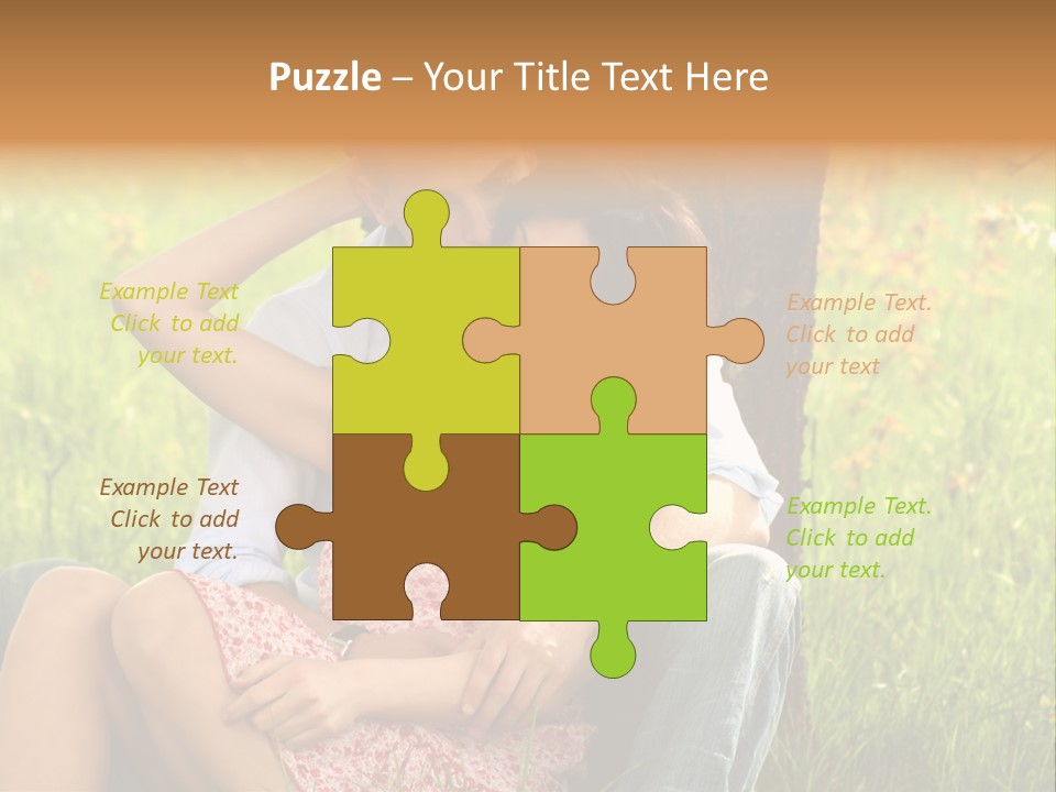 Holiday Male Love PowerPoint Template