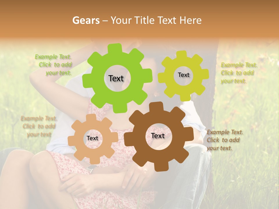 Holiday Male Love PowerPoint Template