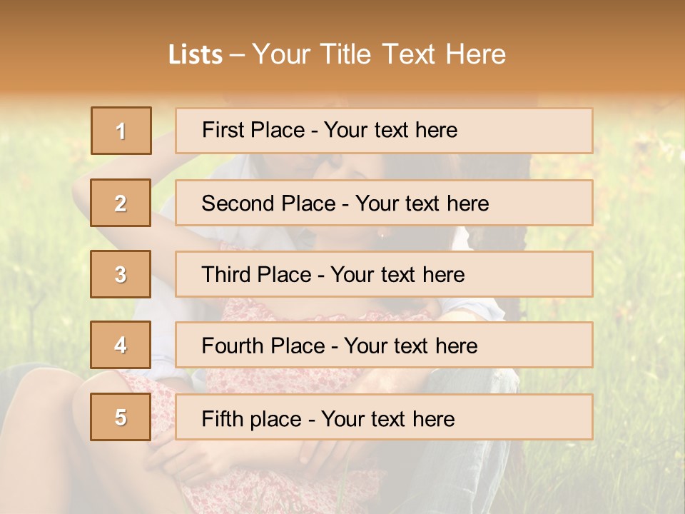 Holiday Male Love PowerPoint Template
