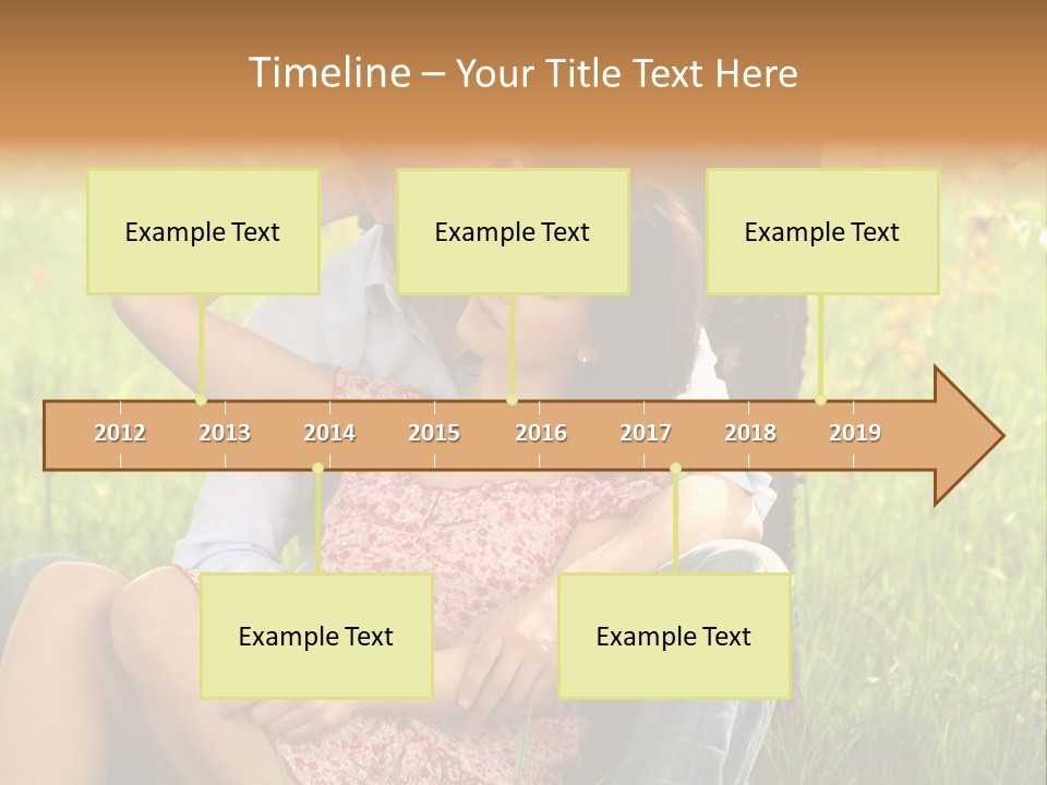 Holiday Male Love PowerPoint Template