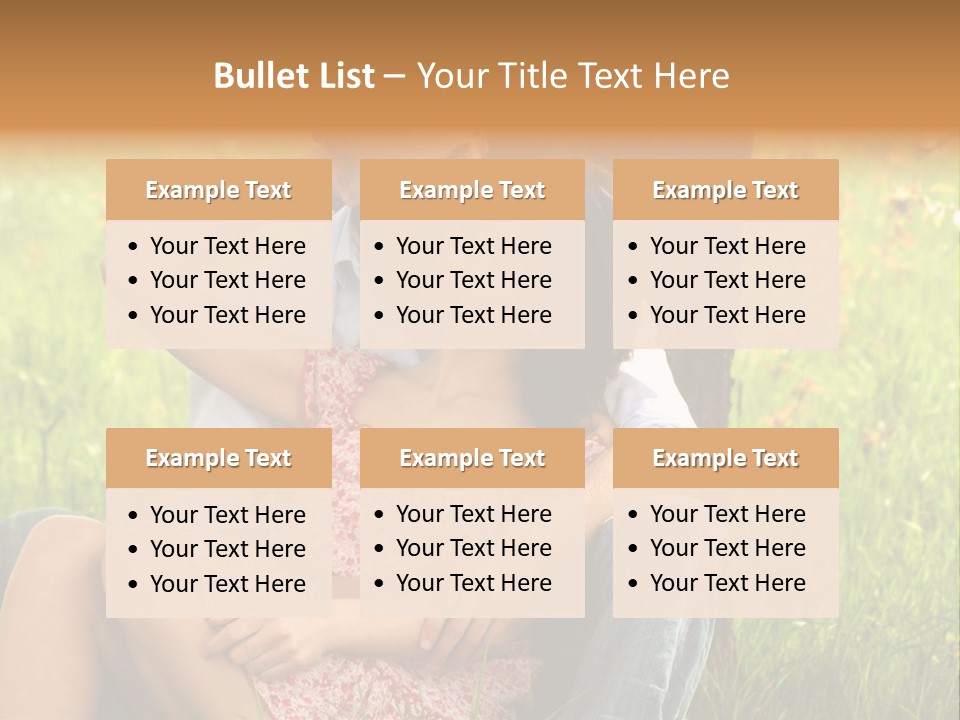 Holiday Male Love PowerPoint Template