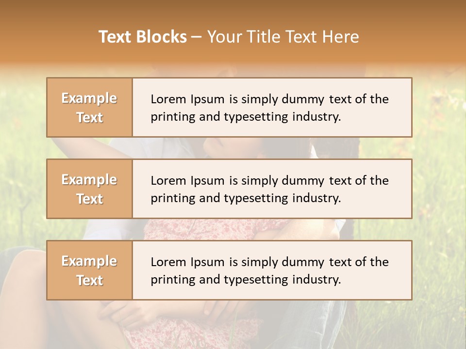 Holiday Male Love PowerPoint Template