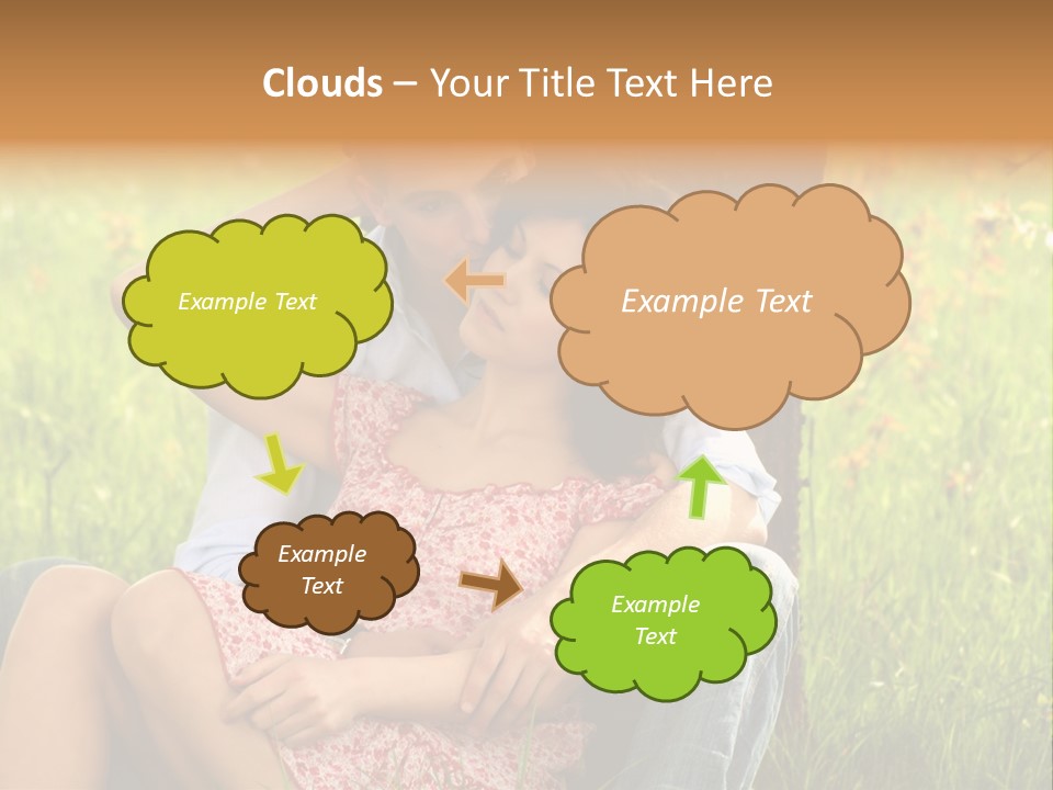 Holiday Male Love PowerPoint Template