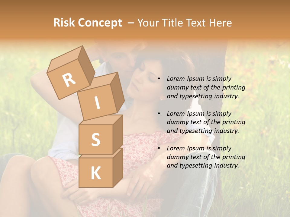 Holiday Male Love PowerPoint Template