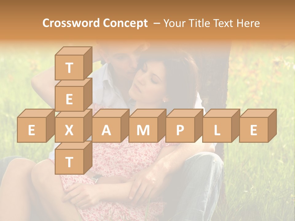 Holiday Male Love PowerPoint Template