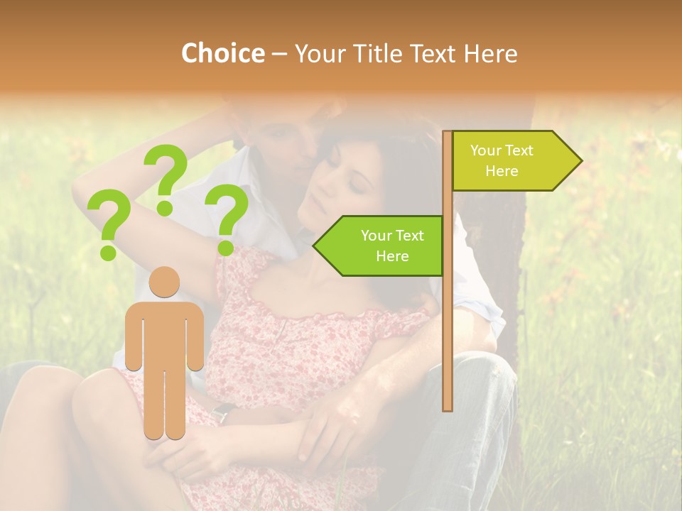 Holiday Male Love PowerPoint Template