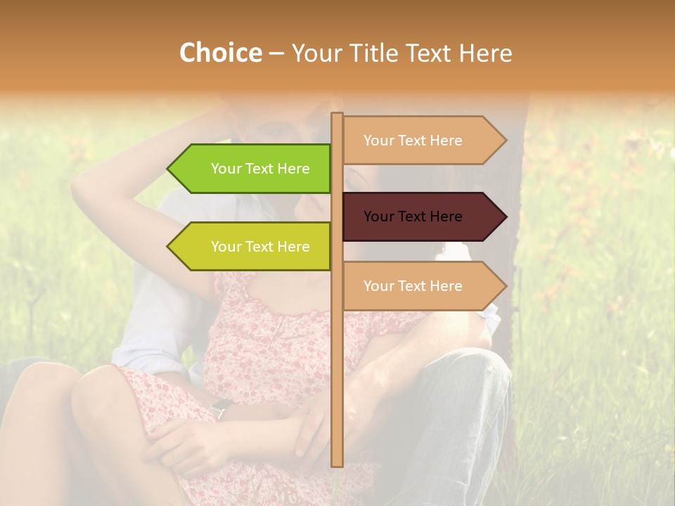 Holiday Male Love PowerPoint Template