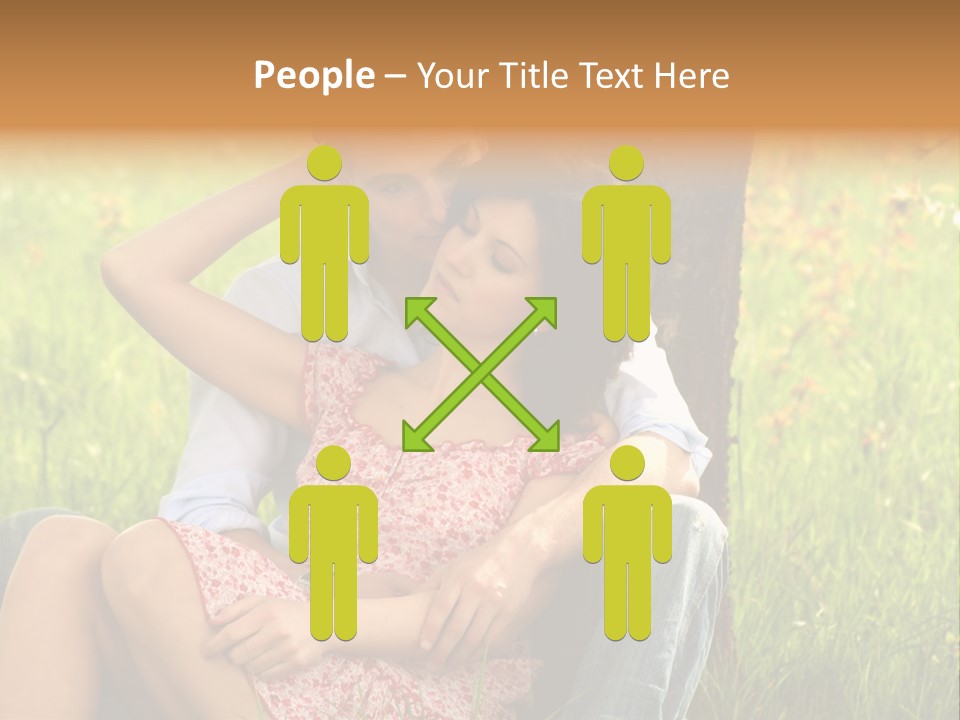 Holiday Male Love PowerPoint Template