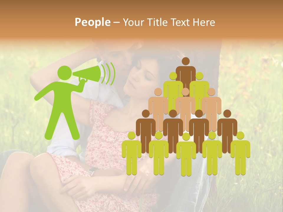 Holiday Male Love PowerPoint Template