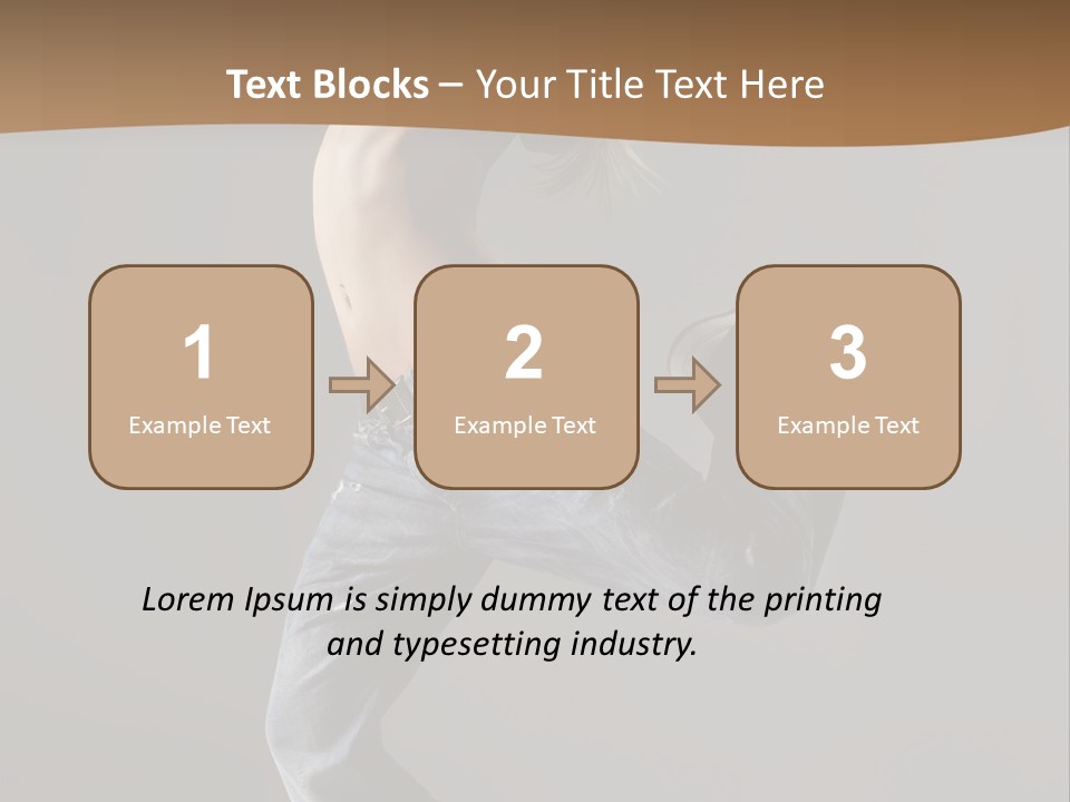 Freestyle Dance Move PowerPoint Template