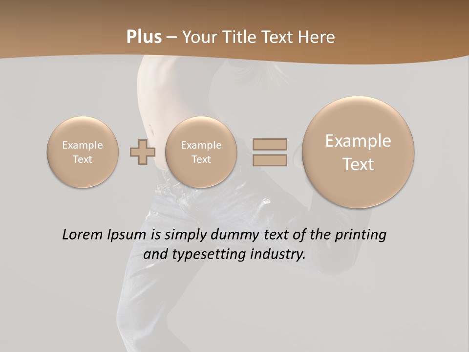 Freestyle Dance Move PowerPoint Template