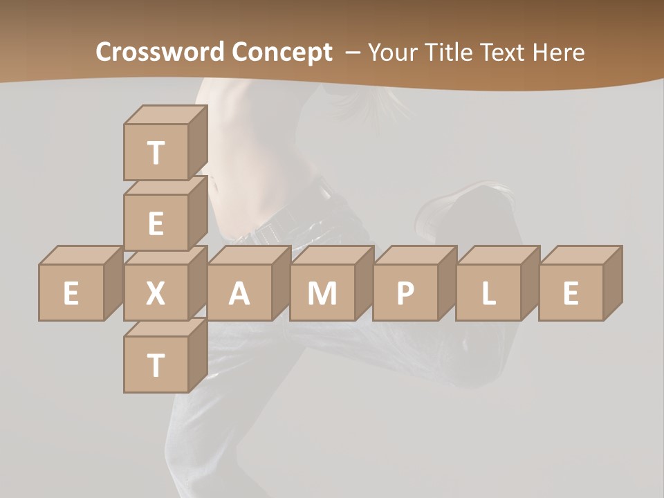 Freestyle Dance Move PowerPoint Template