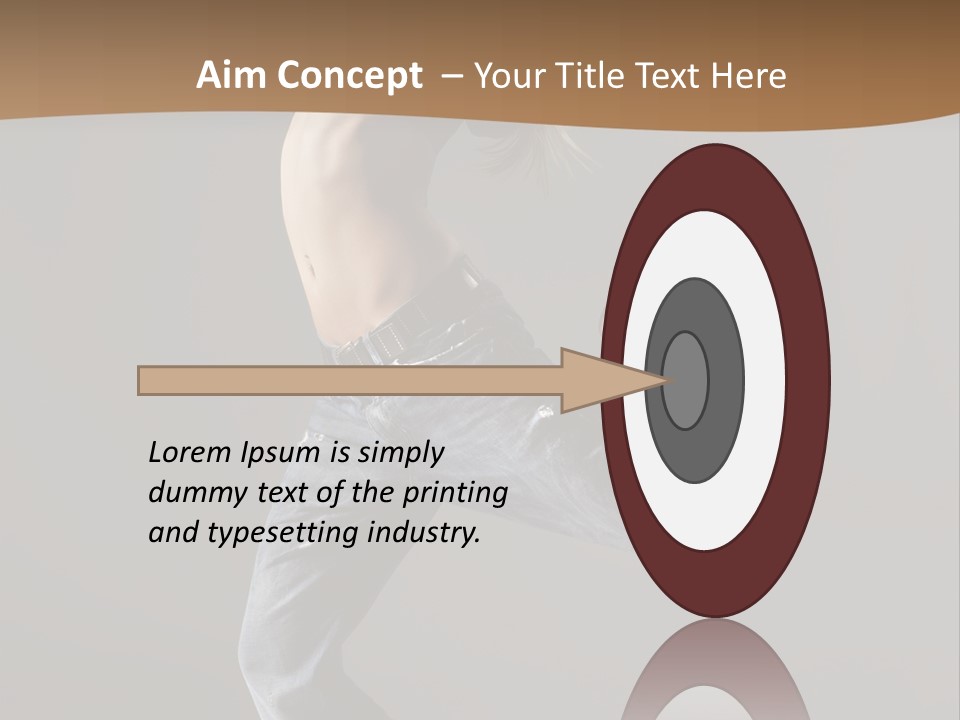 Freestyle Dance Move PowerPoint Template