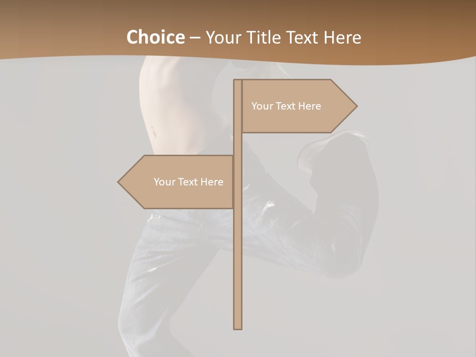 Freestyle Dance Move PowerPoint Template