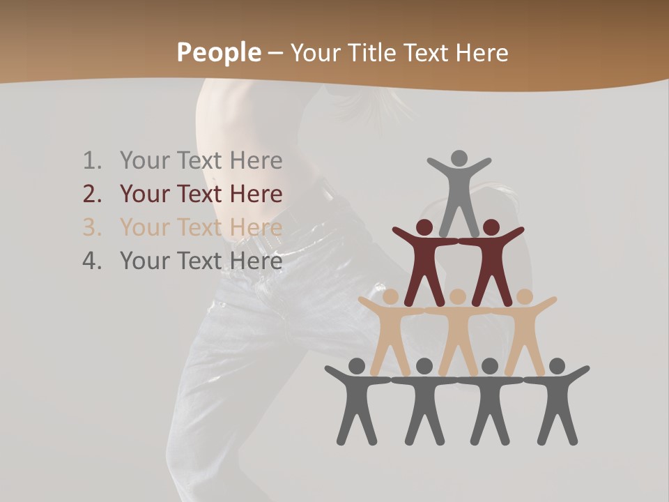 Freestyle Dance Move PowerPoint Template