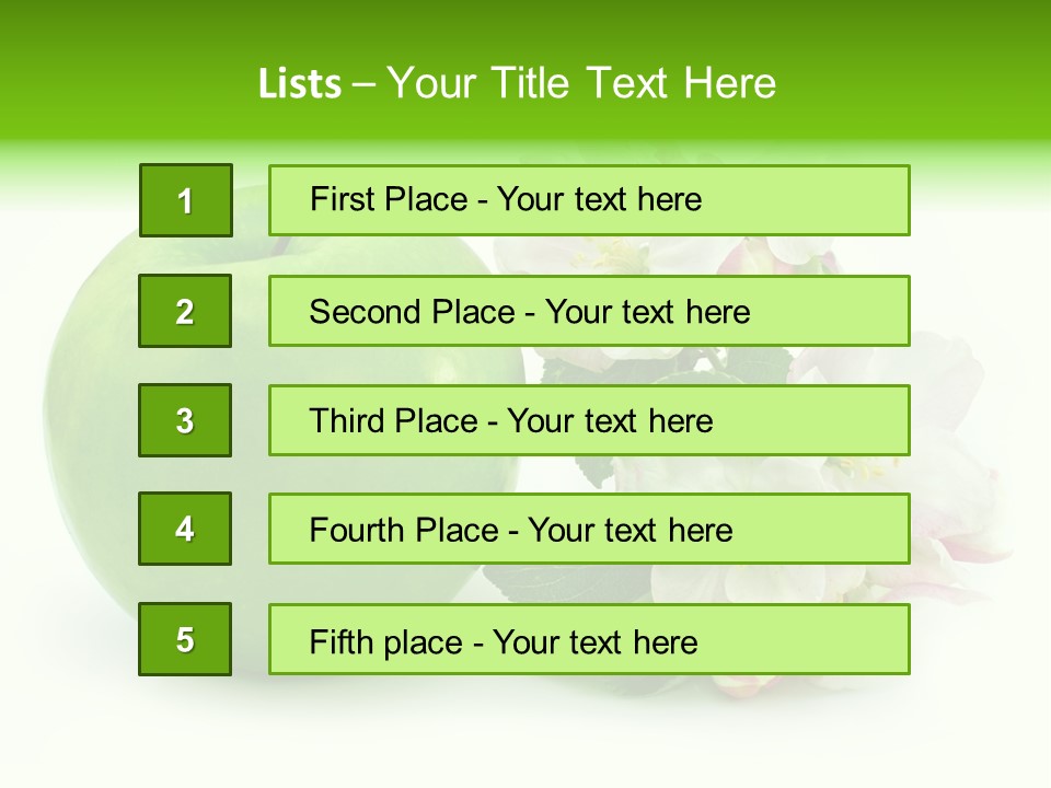 Diet Food Background PowerPoint Template