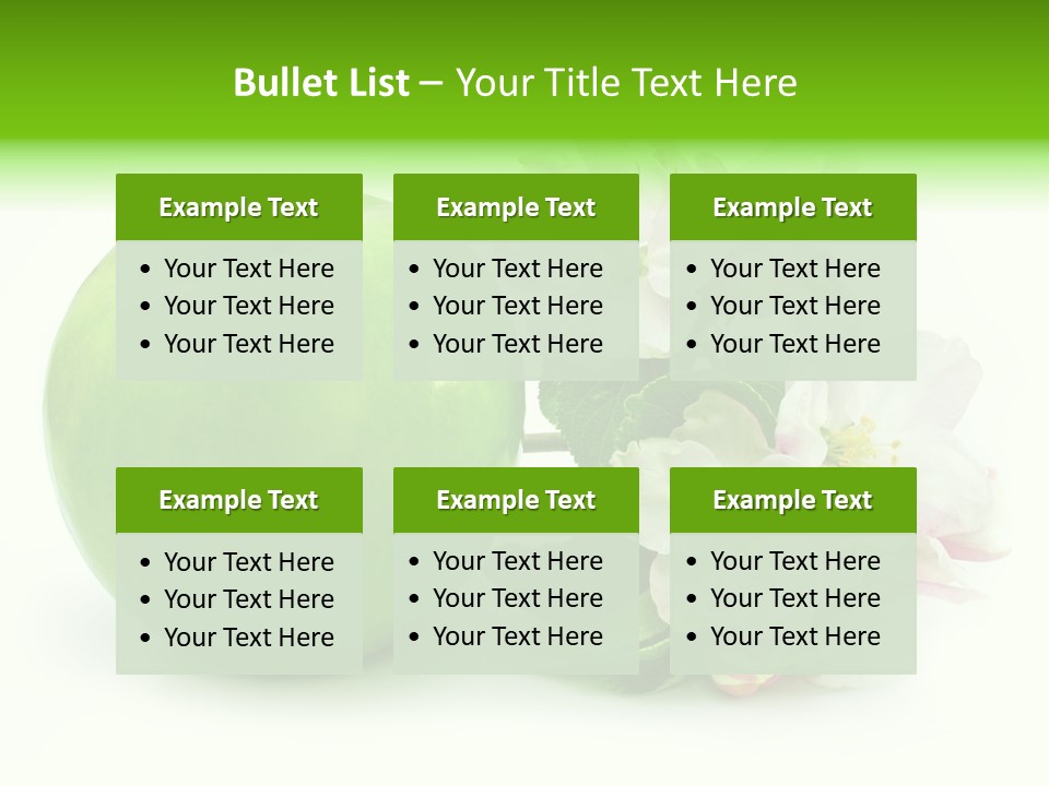 Diet Food Background PowerPoint Template