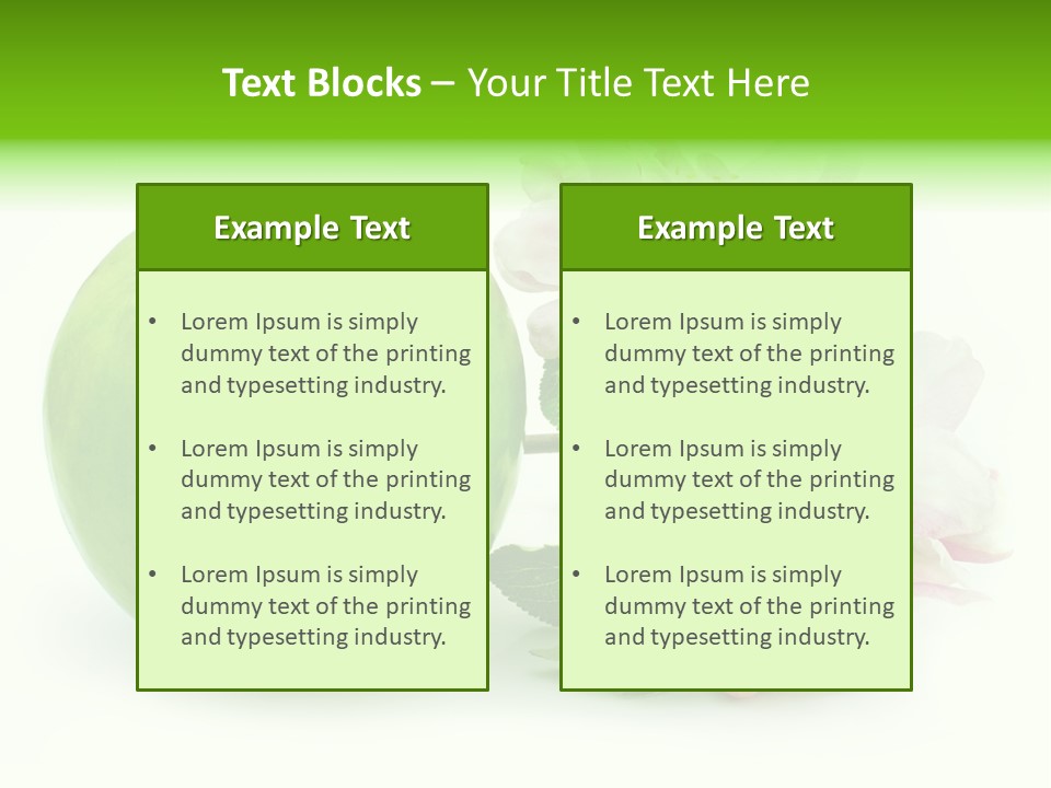 Diet Food Background PowerPoint Template