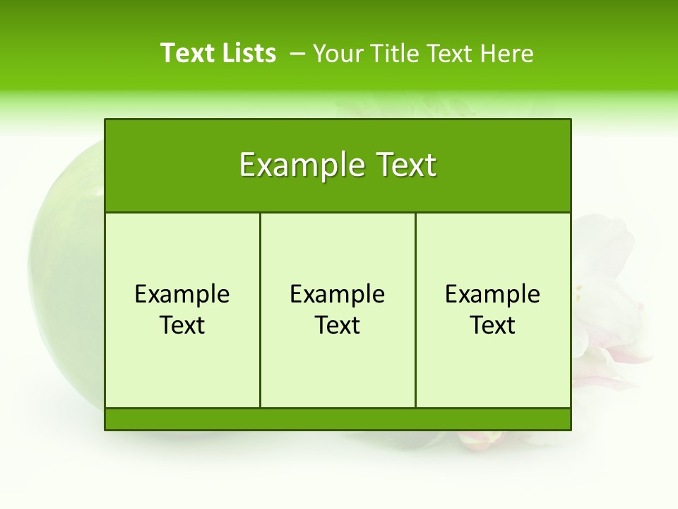 Diet Food Background PowerPoint Template
