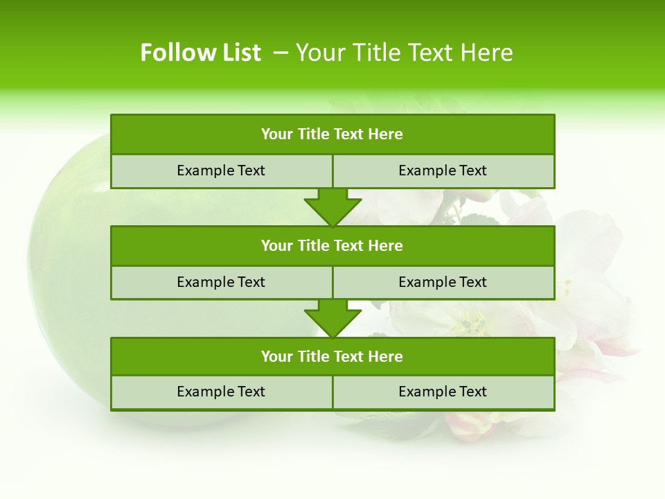 Diet Food Background PowerPoint Template