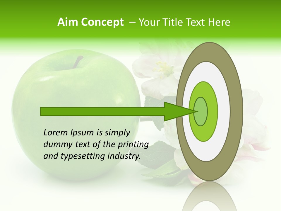 Diet Food Background PowerPoint Template