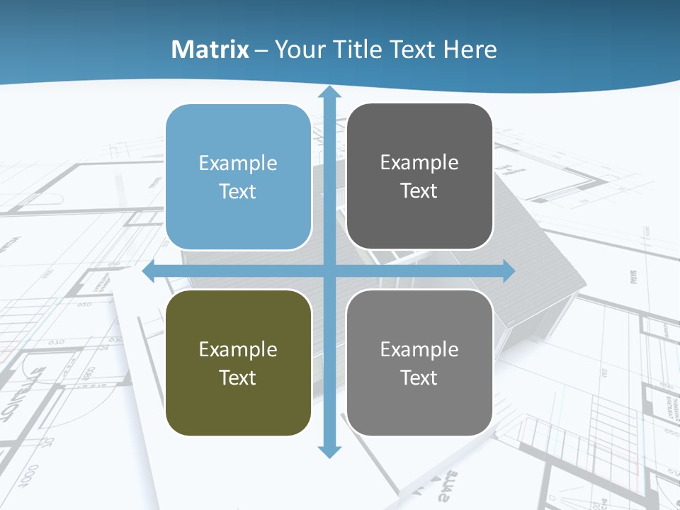 Building Fear Flat PowerPoint Template