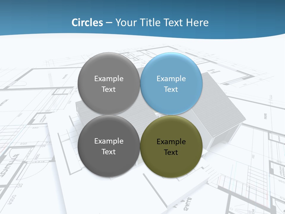 Building Fear Flat PowerPoint Template