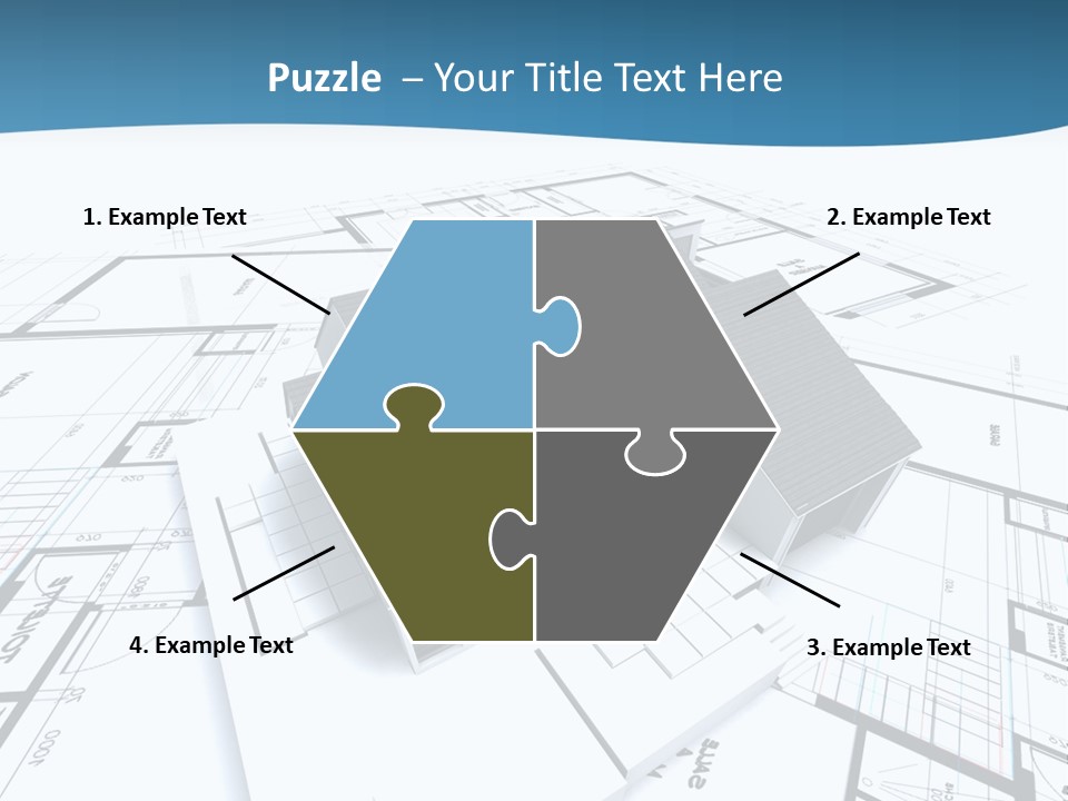 Building Fear Flat PowerPoint Template