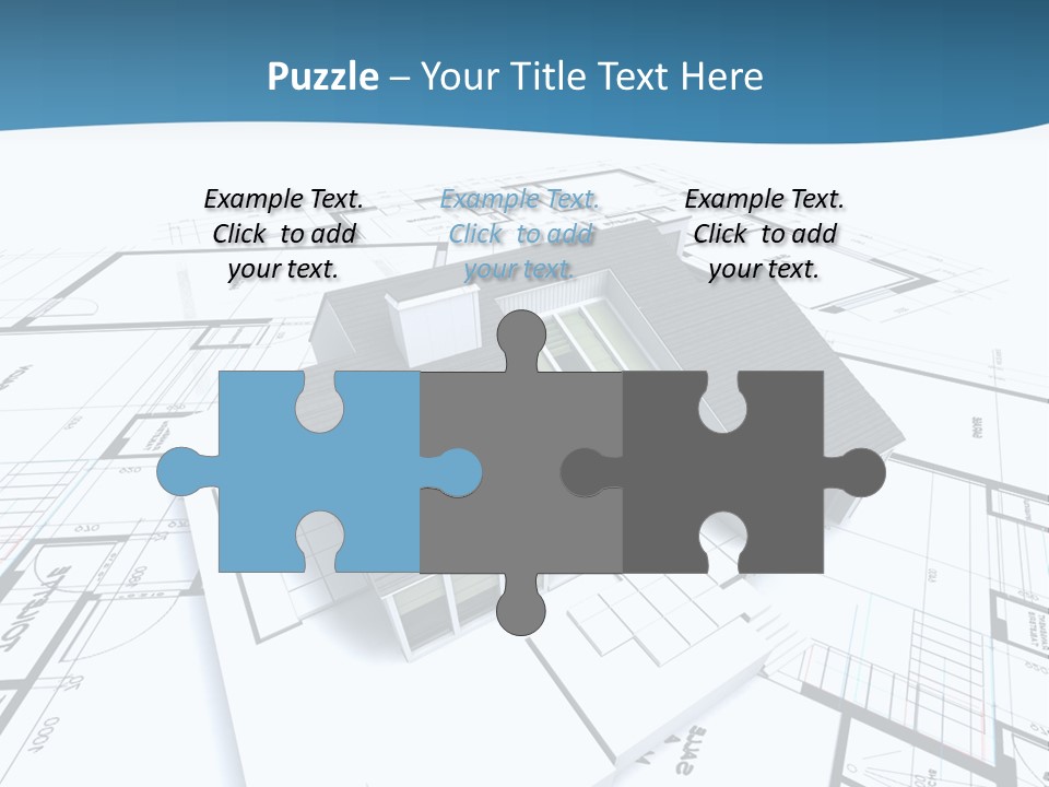 Building Fear Flat PowerPoint Template