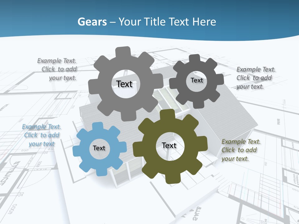 Building Fear Flat PowerPoint Template