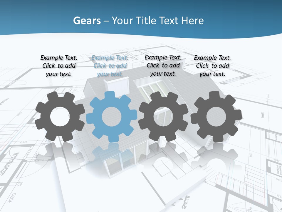 Building Fear Flat PowerPoint Template