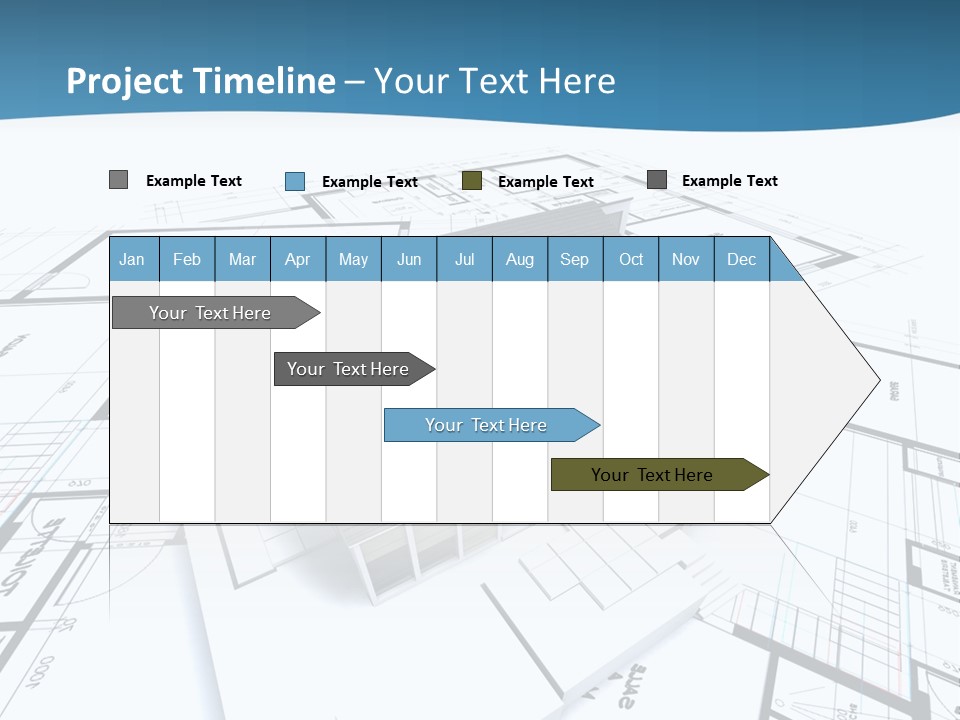 Building Fear Flat PowerPoint Template