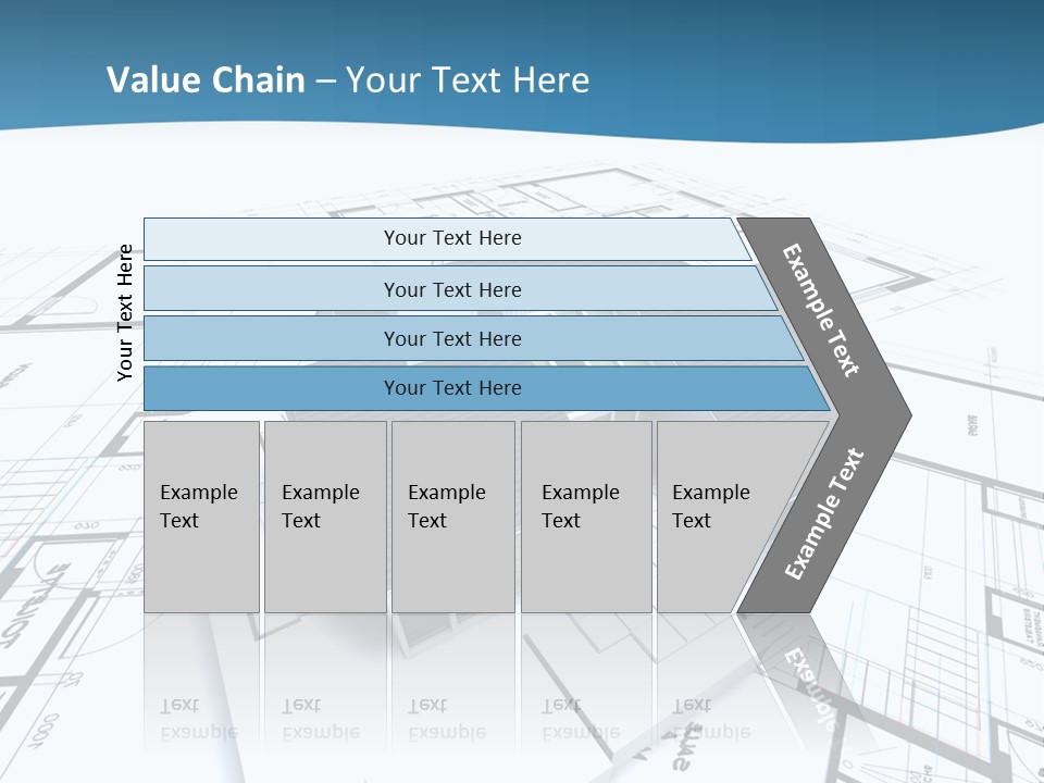 Building Fear Flat PowerPoint Template
