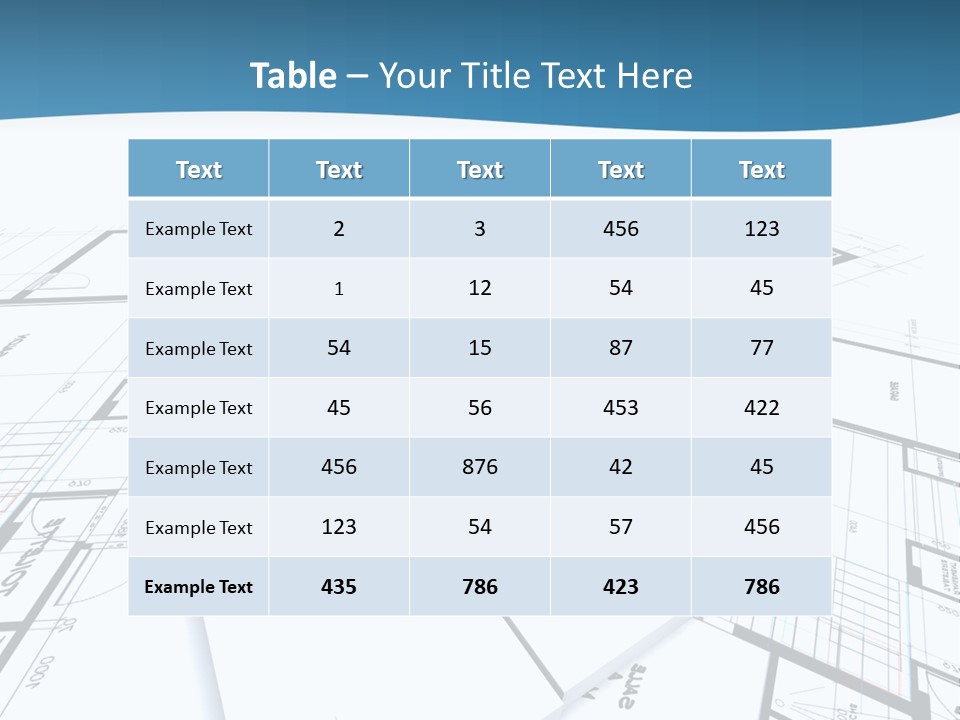 Building Fear Flat PowerPoint Template