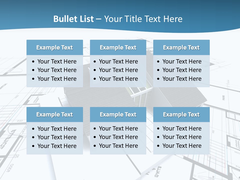 Building Fear Flat PowerPoint Template