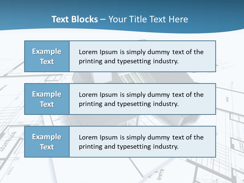 Building Fear Flat PowerPoint Template