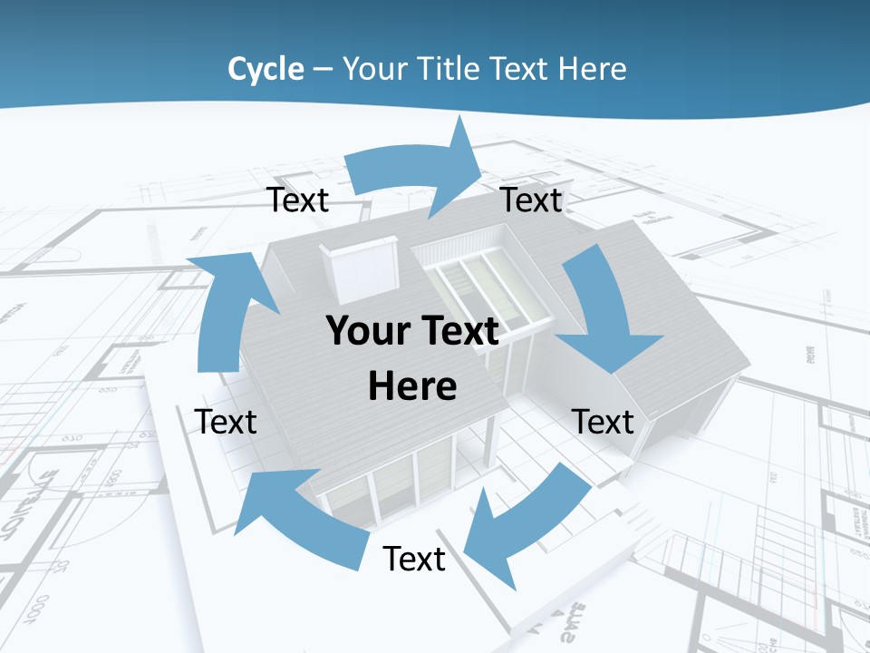 Building Fear Flat PowerPoint Template
