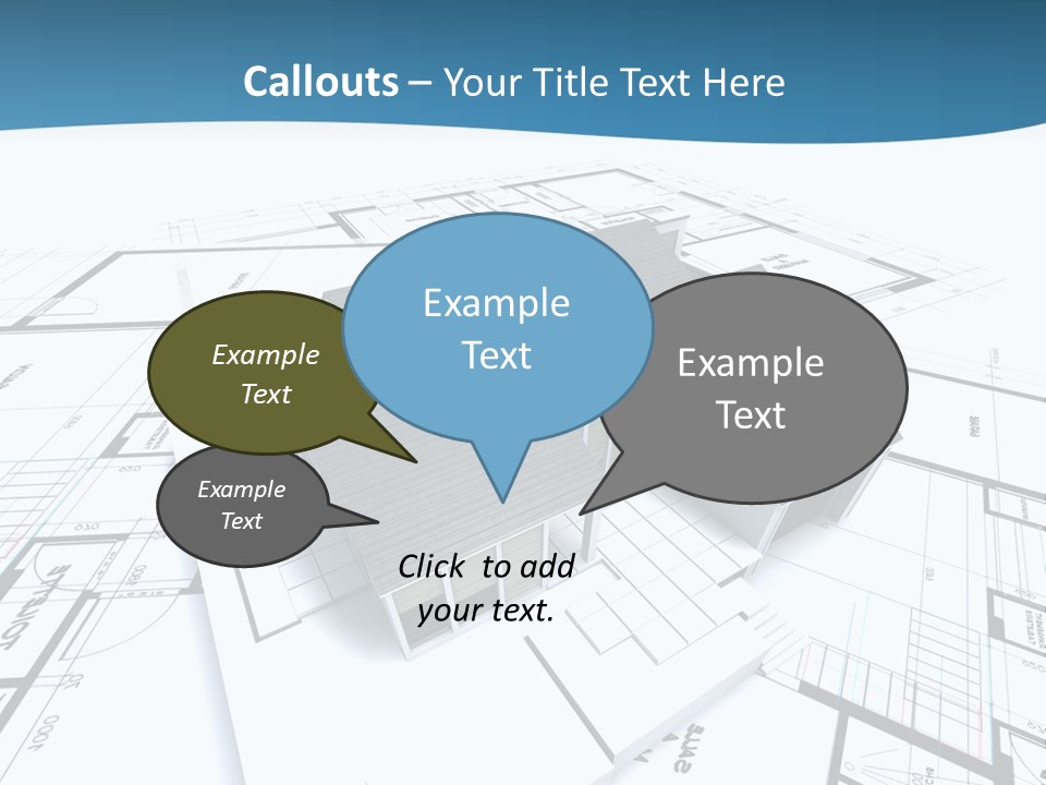 Building Fear Flat PowerPoint Template