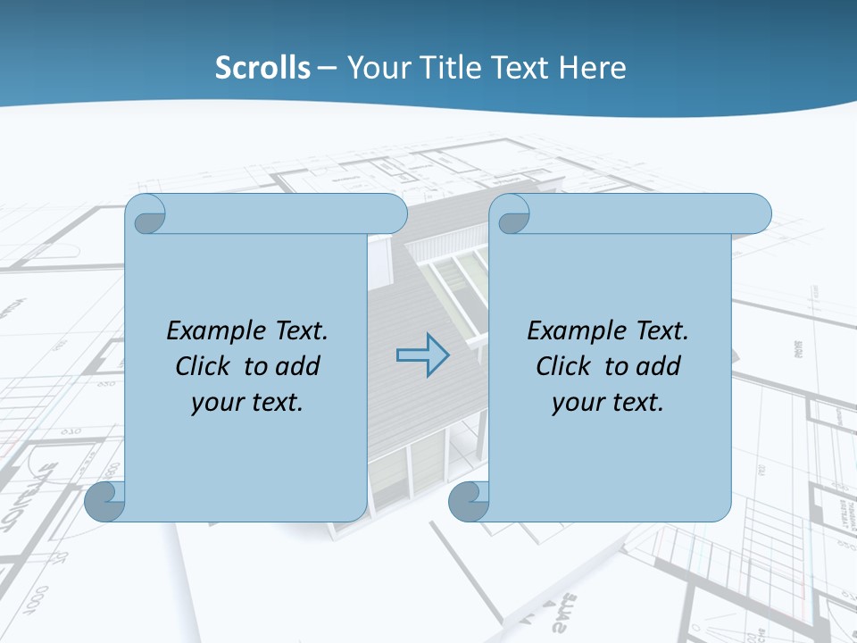 Building Fear Flat PowerPoint Template