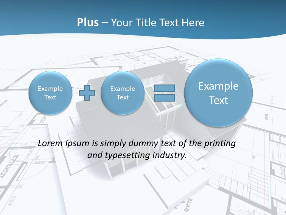 Building Fear Flat PowerPoint Template