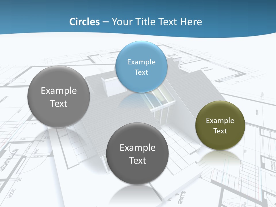 Building Fear Flat PowerPoint Template