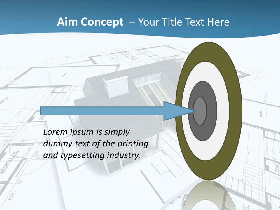 Building Fear Flat PowerPoint Template