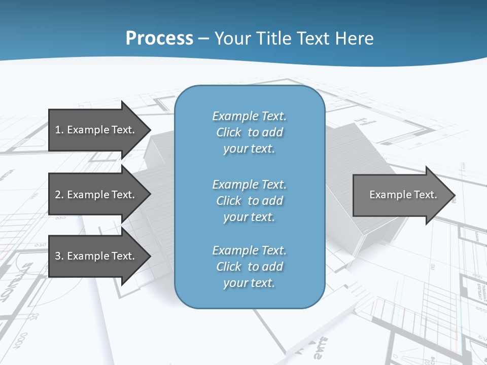 Building Fear Flat PowerPoint Template